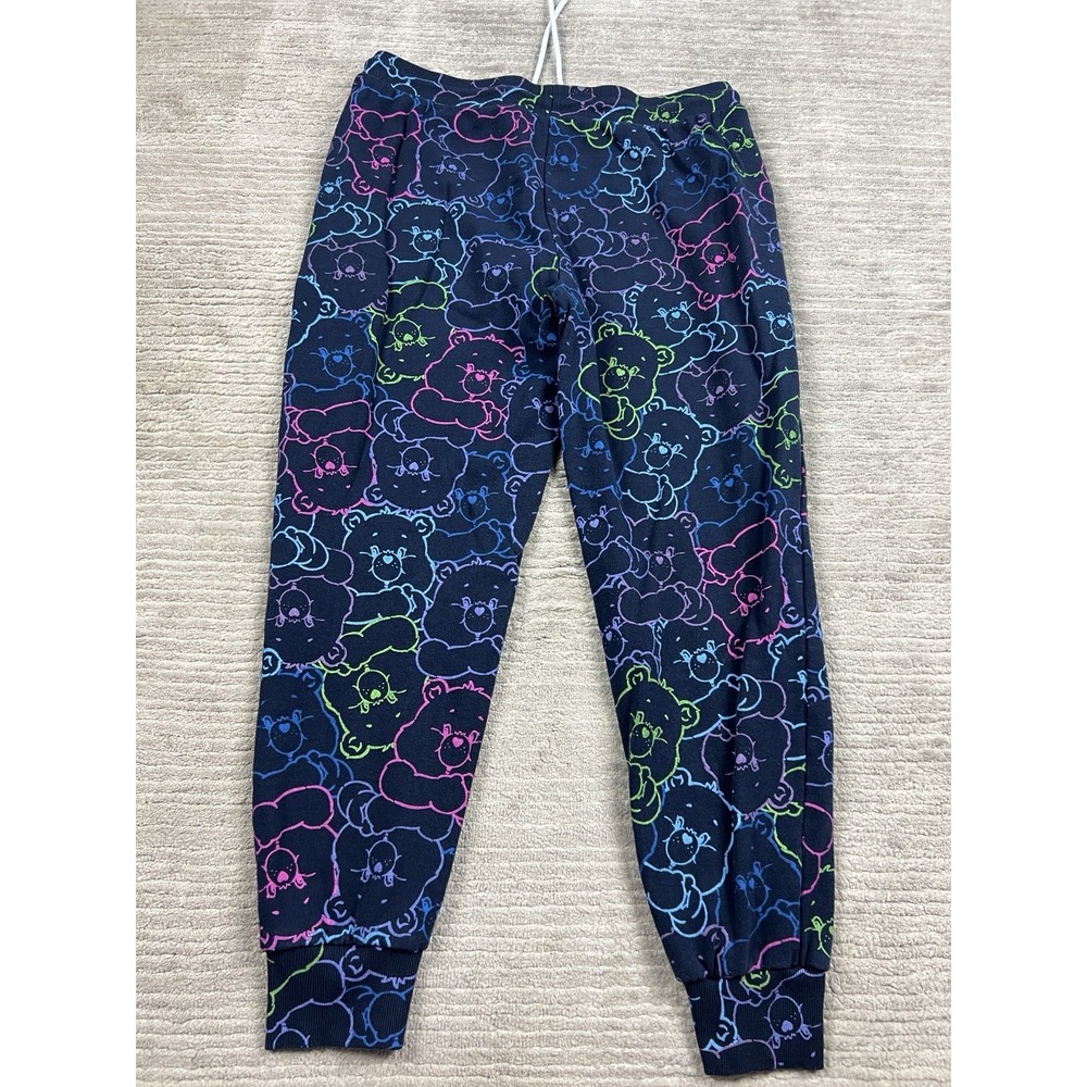 Care Bears Joggers Juniors Large Blue AOP Drawstring Pull On Elastic Waist - Picture 8 of 13